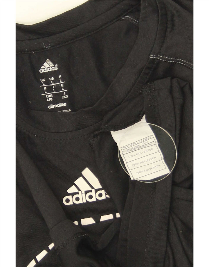 Adidas Herren UNC Pembroke Graphic T-Shirt Top Large Schwarz Polyester
