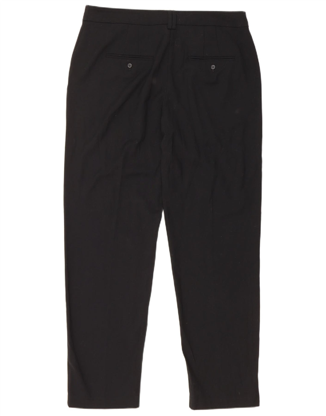 Marks & Spencer Damen Chinohose UK 12 Medium W34 L29 Schwarz
