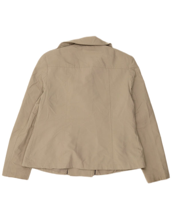 Marks & Spencer Damen Kurzer Trenchcoat UK 12 Medium Beige Polyester