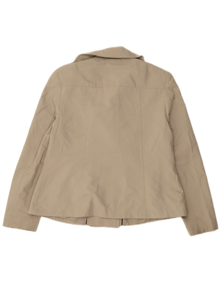 Marks & Spencer Damen Kurzer Trenchcoat UK 12 Medium Beige Polyester