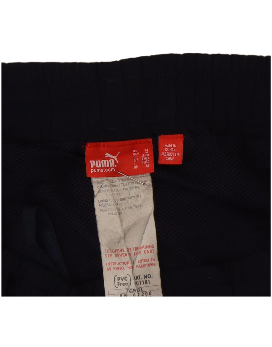 Puma Herren Sportshorts Medium Marineblau Colourblock Polyester