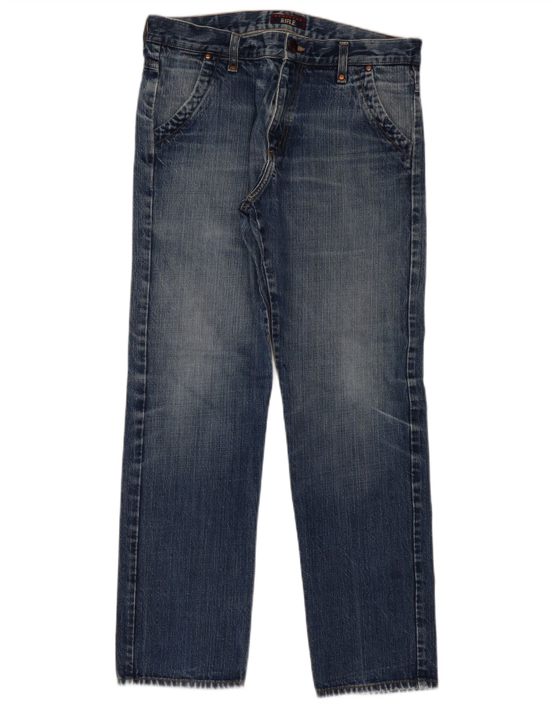 Rifle Herren Straight Jeans W34 L31 Blau