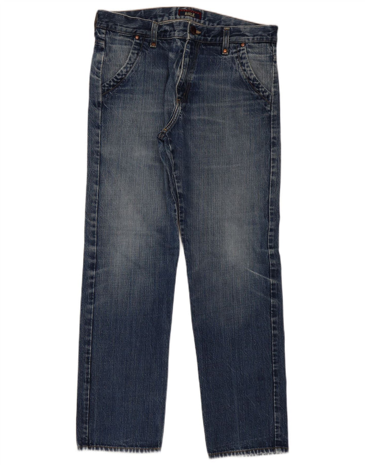 Rifle Herren Straight Jeans W34 L31 Blau