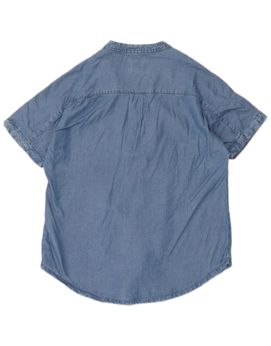 Mountain Warehouse Damen-Kurzarm-Oversize-Hemd, Gr. 10, Klein, Blau
