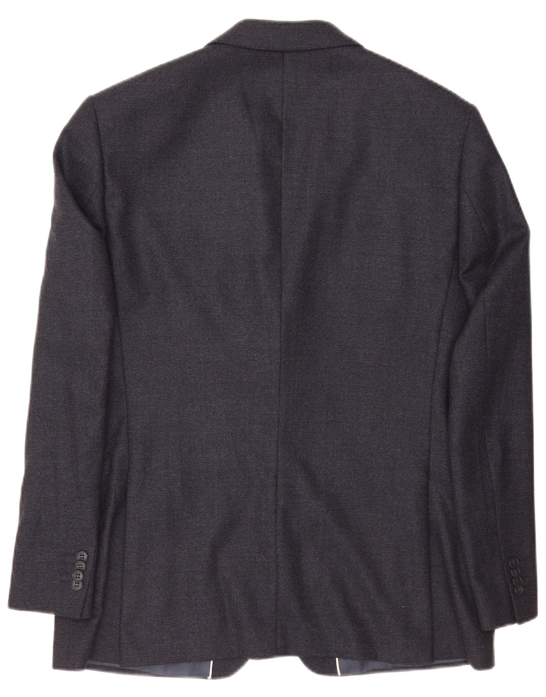 Daniel Hechter Herren-Blazer mit 2 Knöpfen, UK 38, mittelgraue Wolle