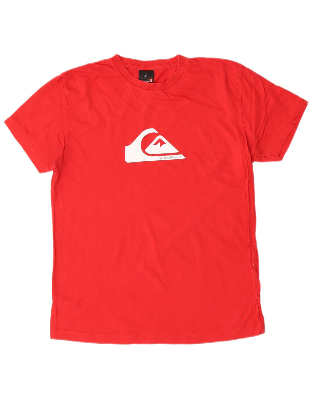 Quiksilver Herren Grafik-T-Shirt-Oberteil Mittelrot