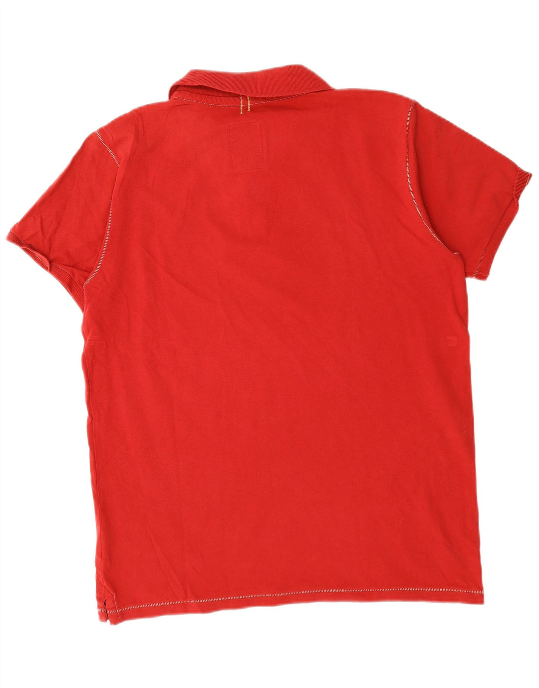 Think Pink Herren-Poloshirt XL aus roter Baumwolle