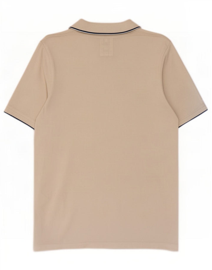G-Star Herren-Poloshirt aus mittelweißer Baumwolle