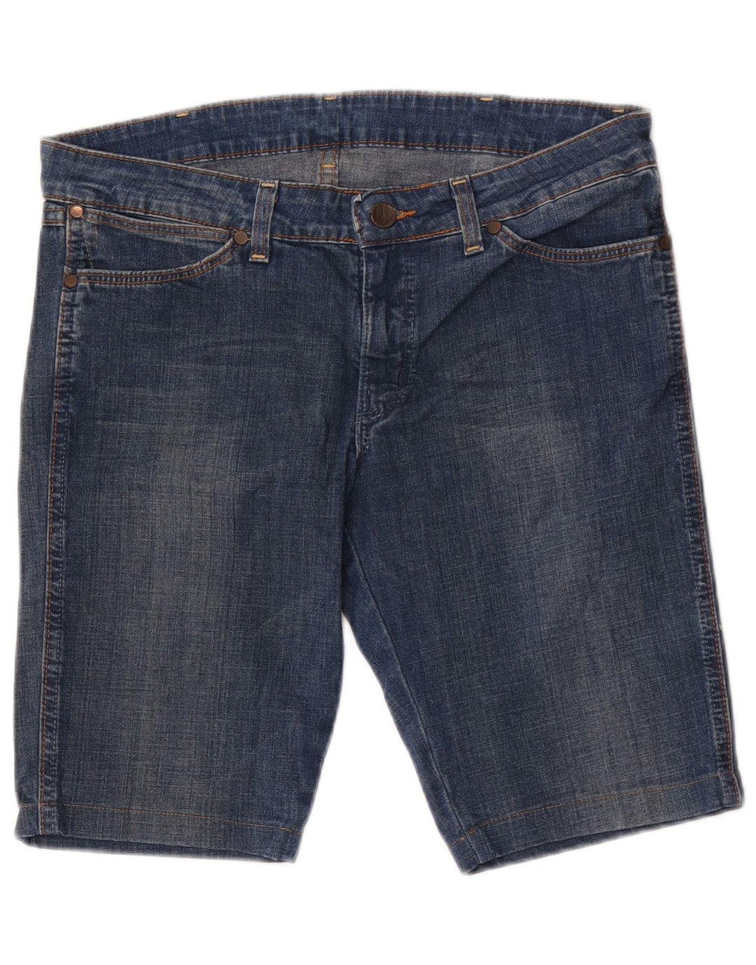 Wrangler Herren Iris Denim Shorts W31 Mittelblaue Baumwolle