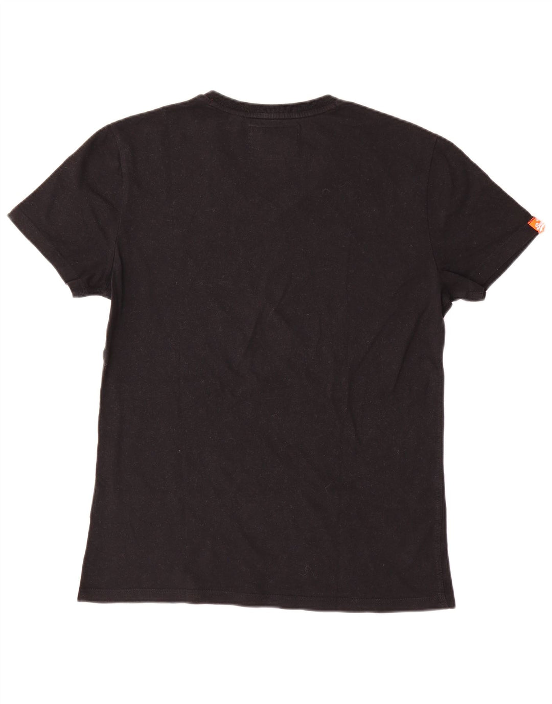 Superdry Herren T-Shirt Top Large Schwarz Baumwolle
