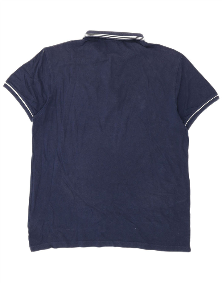 Colmar Herren Poloshirt XL Marineblau Baumwolle