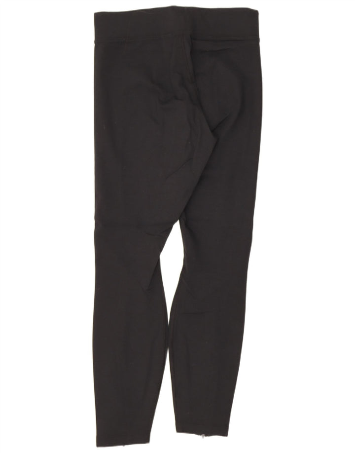Nike Damen Leggings UK 12 Mittelschwarze Viskose