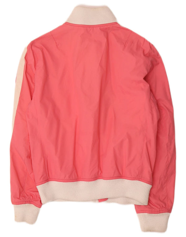 North Sails Damen-Trainingsanzug-Top-Jacke, UK 14, mittelrosa, Farbblock