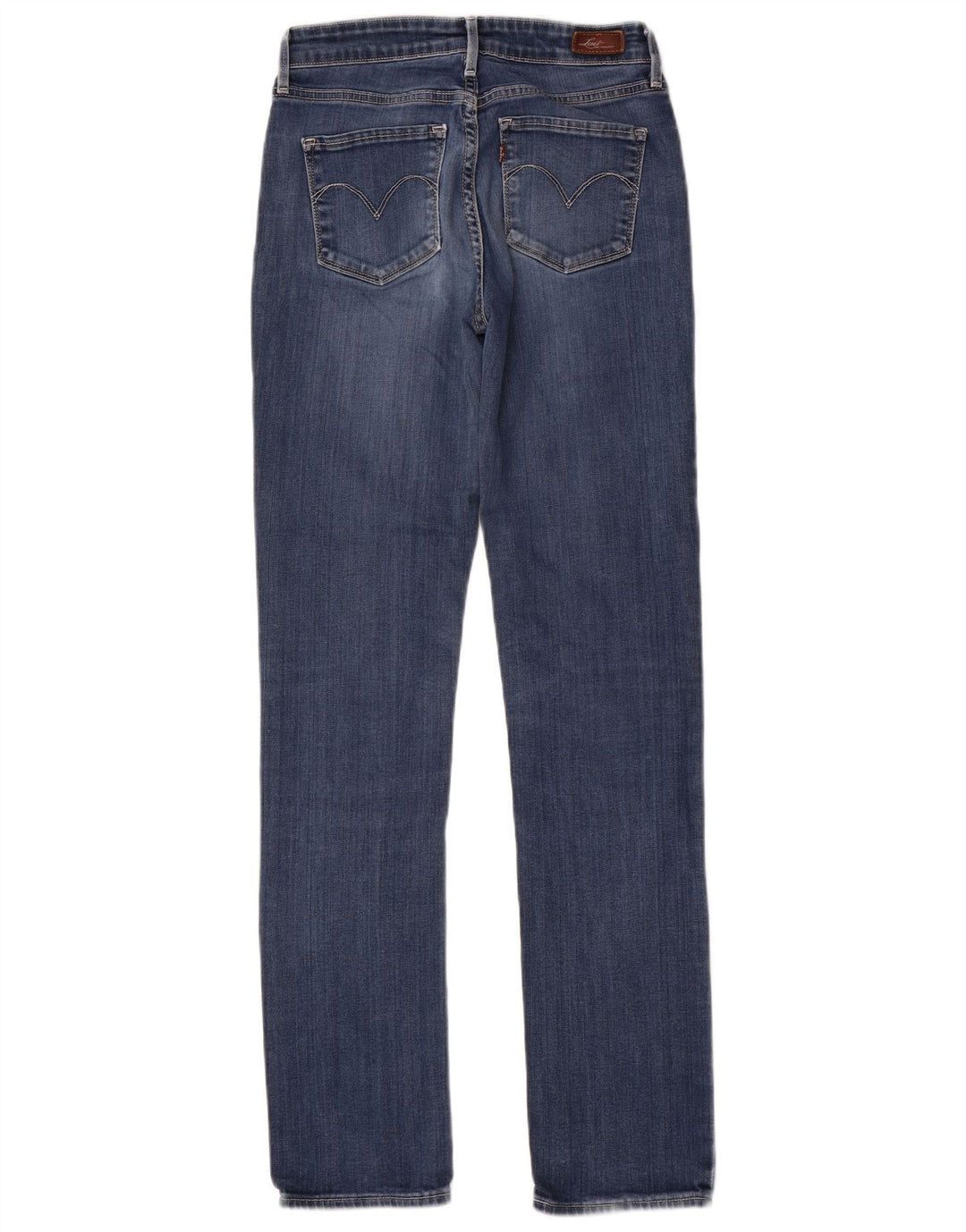 Levi's Damen Demi Curve Slim Jeans W28 L31 Blaue Baumwolle