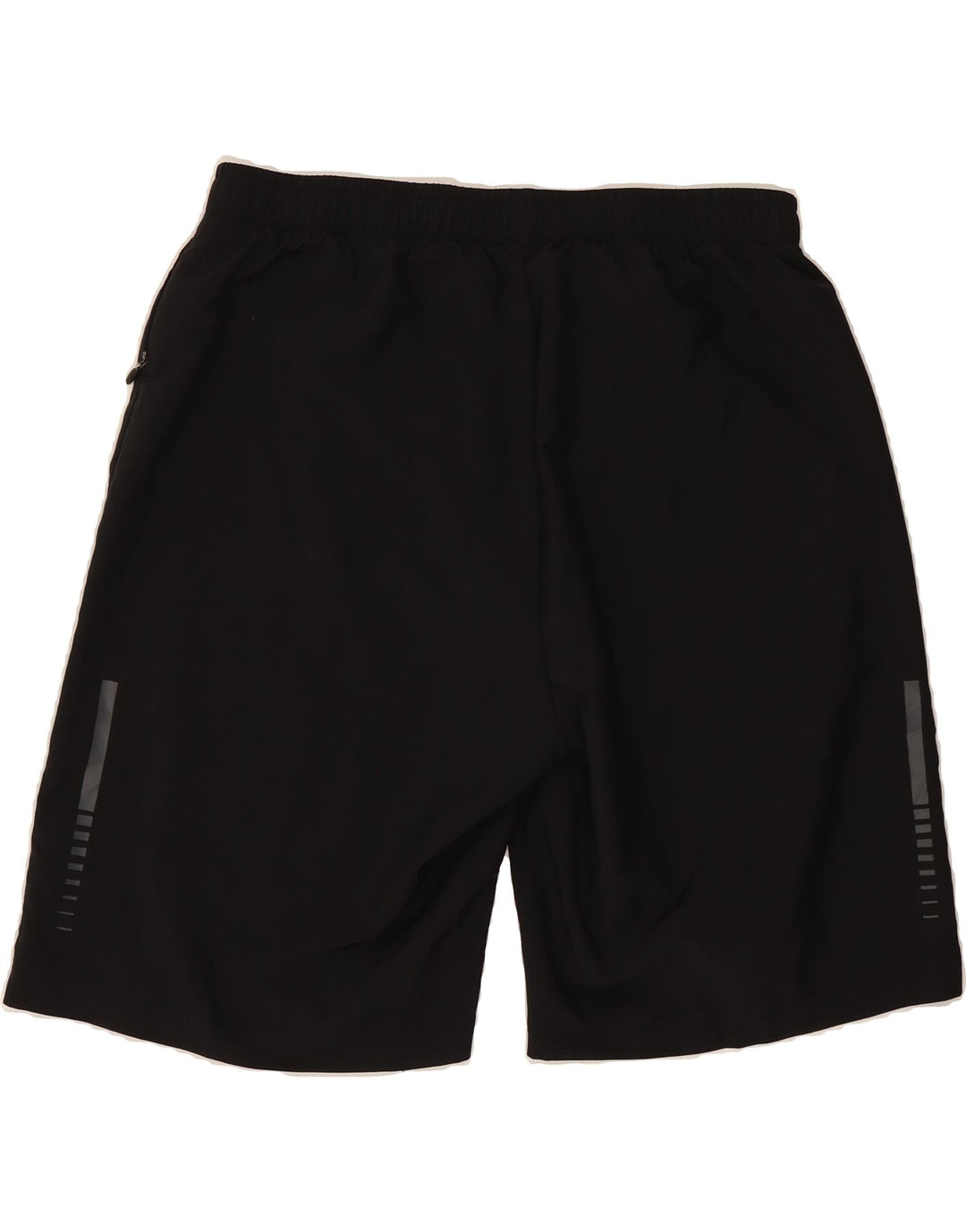 ASICS Womens Sport Shorts UK 14 Large  Black Polyester Vintage Asics and Second-Hand Asics from Messina Hembry 