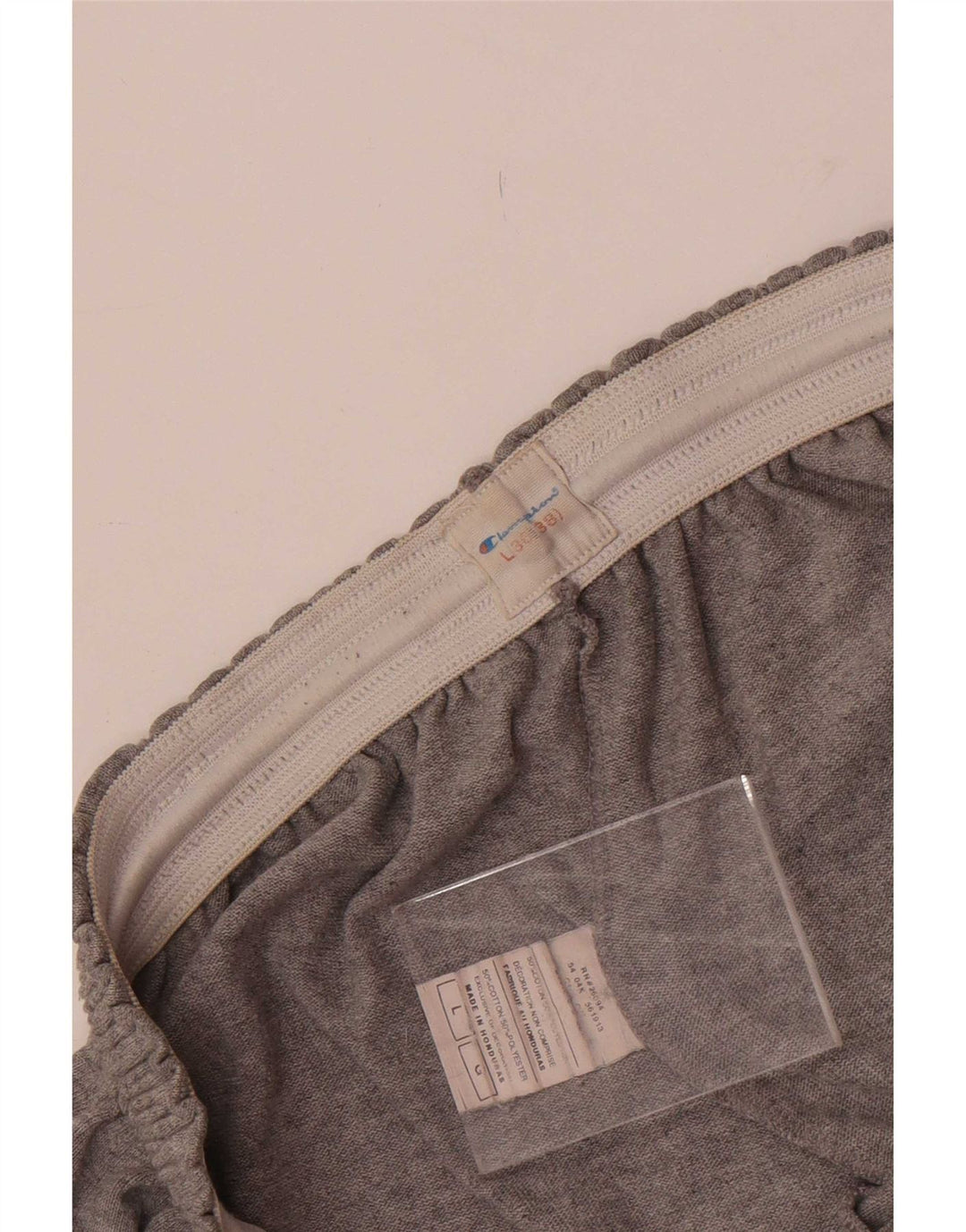 Champion Herren-Sportshorts, große graue Baumwolle