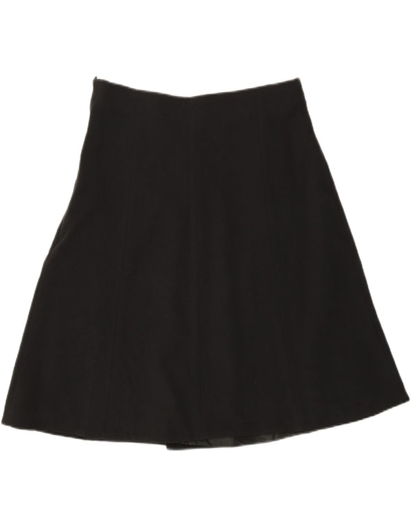 Zara Damen A-Linien-Rock Medium W28 Schwarz