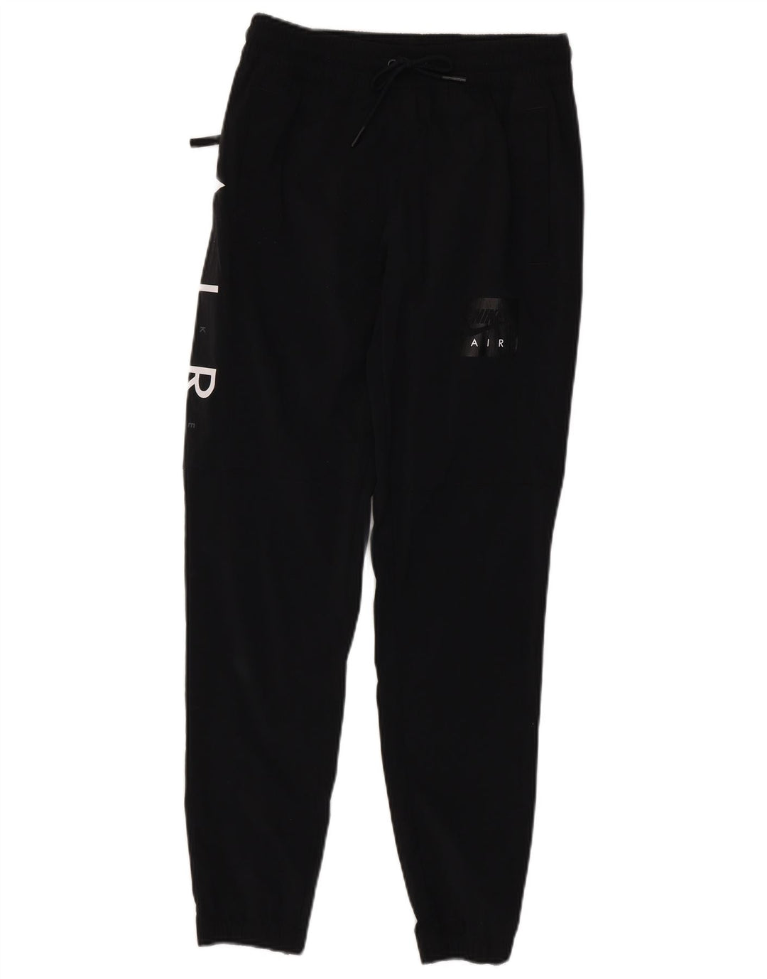 NIKE Herren-Trainingshose mit Grafik, Jogginghose, Größe S, schwarzes Nylon