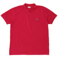 Lacoste Herren-Poloshirt, Größe 6 XL, rosa Baumwolle