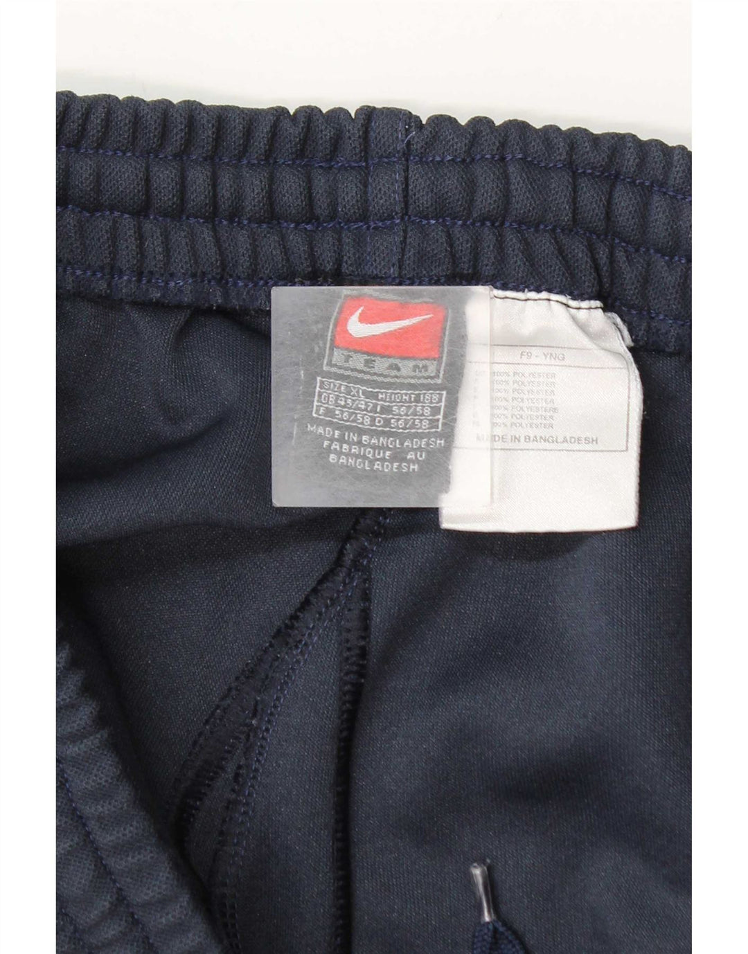 Nike Herren-Trainingshose UK 45/47 XL Marineblau Polyester