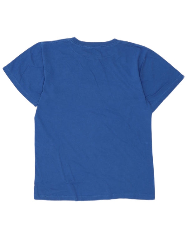 Vans Damen-T-Shirt mit klassischer Passform und Grafik, UK 6 XS, Blau