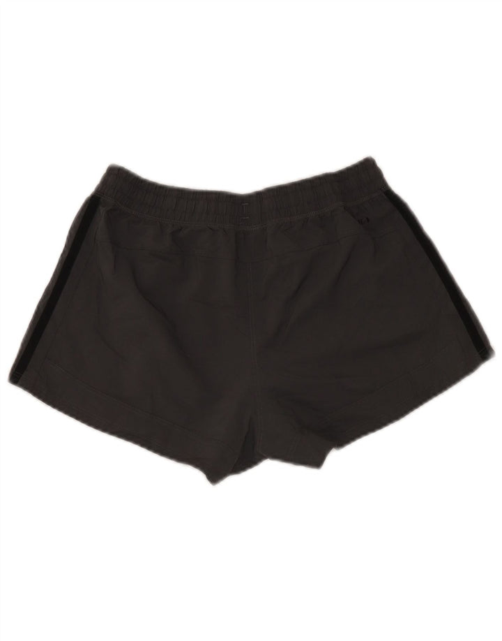 ADIDAS Damen Aeroready Sport Shorts UK 8 Small Grau Polyester