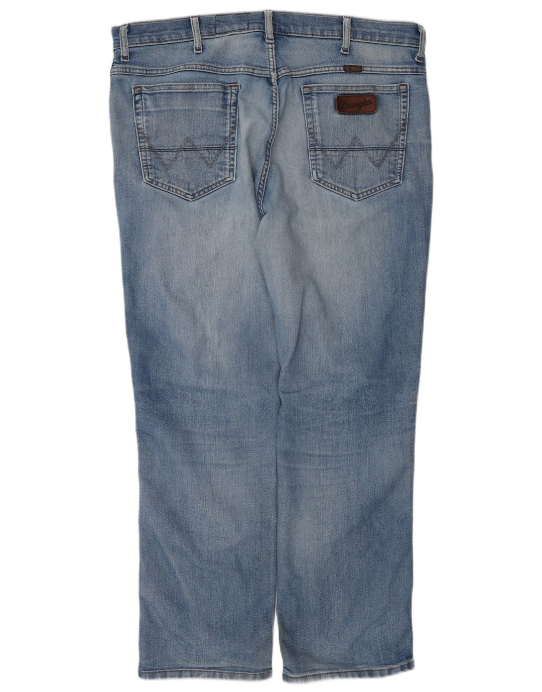 Wrangler Herren Texas Stretch Straight Jeans W40 L30 Blaue Baumwolle