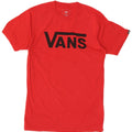 VANS Herren-T-Shirt mit klassischer Passform, Grafik, Größe S, Rot, Baumwolle