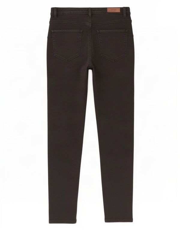 Benetton Damen Skinny Jeans W36 L29 Schwarz