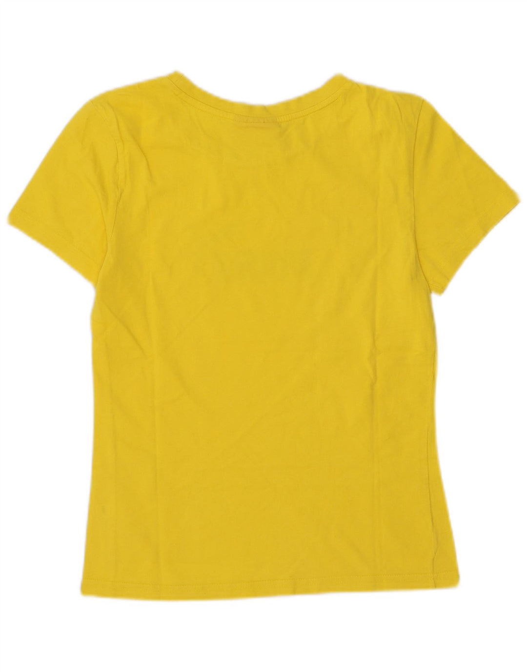 Puma Damen Graphic T-Shirt Top UK 14 Mittelgelb