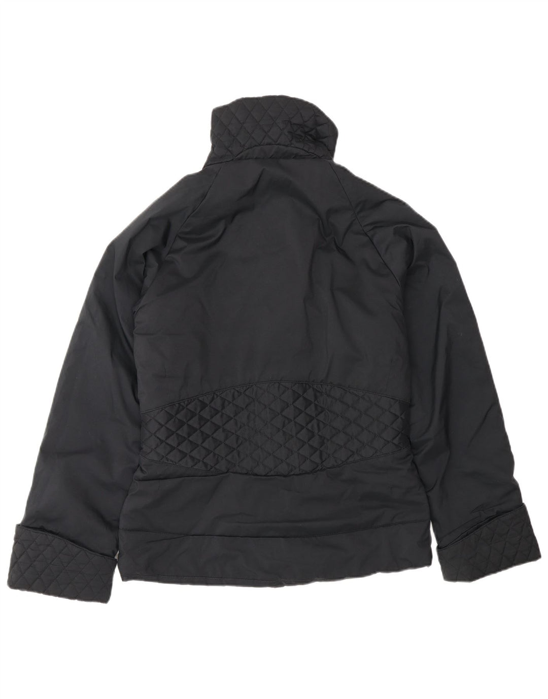 Adidas Damen Übergroße Bomberjacke UK 8 Small Schwarz Polyester