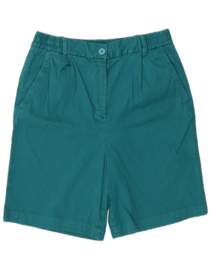 Benetton Damen Chinoshorts W28 Mittelgrün