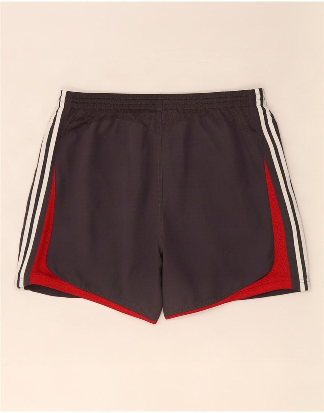 Adidas Herren Sport Shorts 2XL Grau Colourblock Polyester