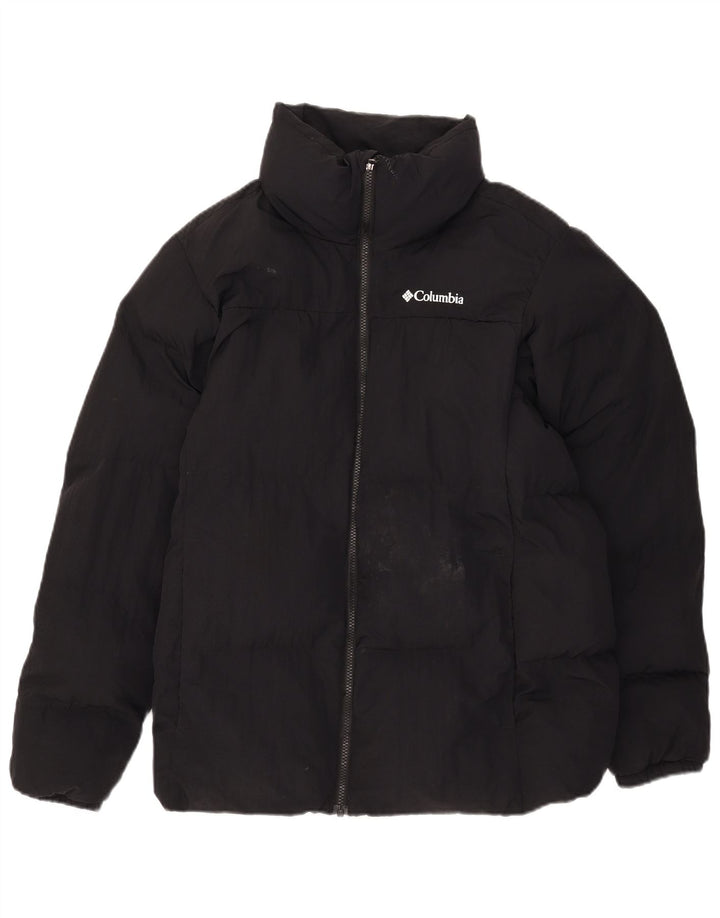 Columbia Herren Wattierte Jacke UK 36 Small Schwarz Nylon