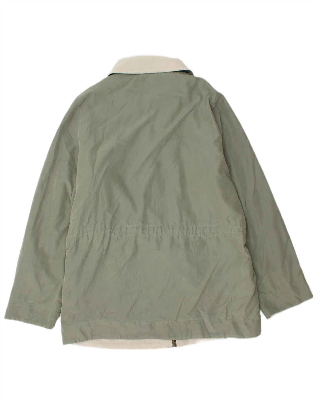 Marks & Spencer Übergroße Sherpa-Parka-Jacke für Damen, Gr. 14, Grün