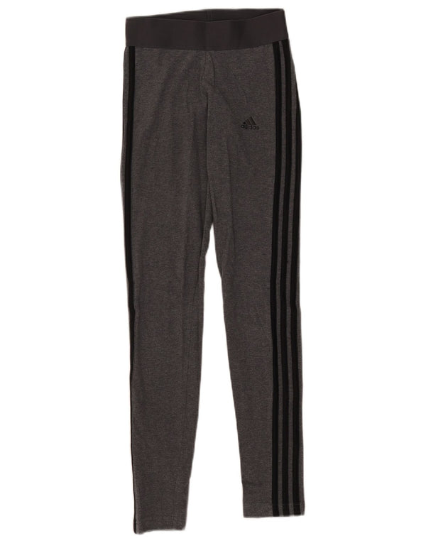Adidas Damen Leggings UK 4/6 XS Grau