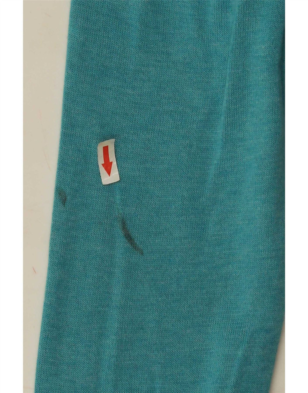 Tommy Hilfiger Herren-Pullover mit Rundhalsausschnitt, mittelgroße türkisfarbene Baumwolle