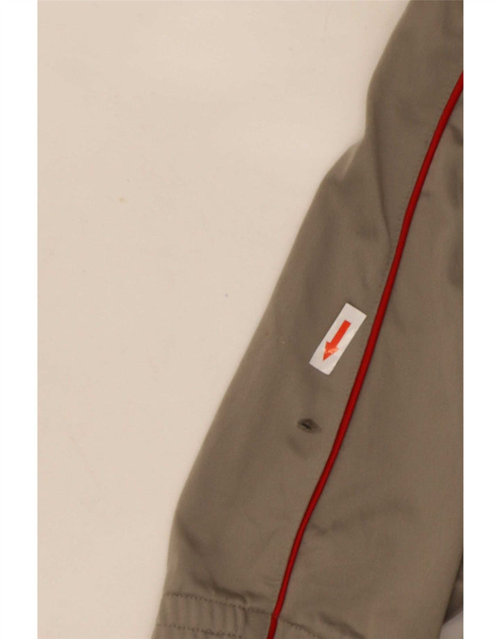 Lotto Herren Trainingsanzug Oberteil Jacke Groß Grau Polyester
