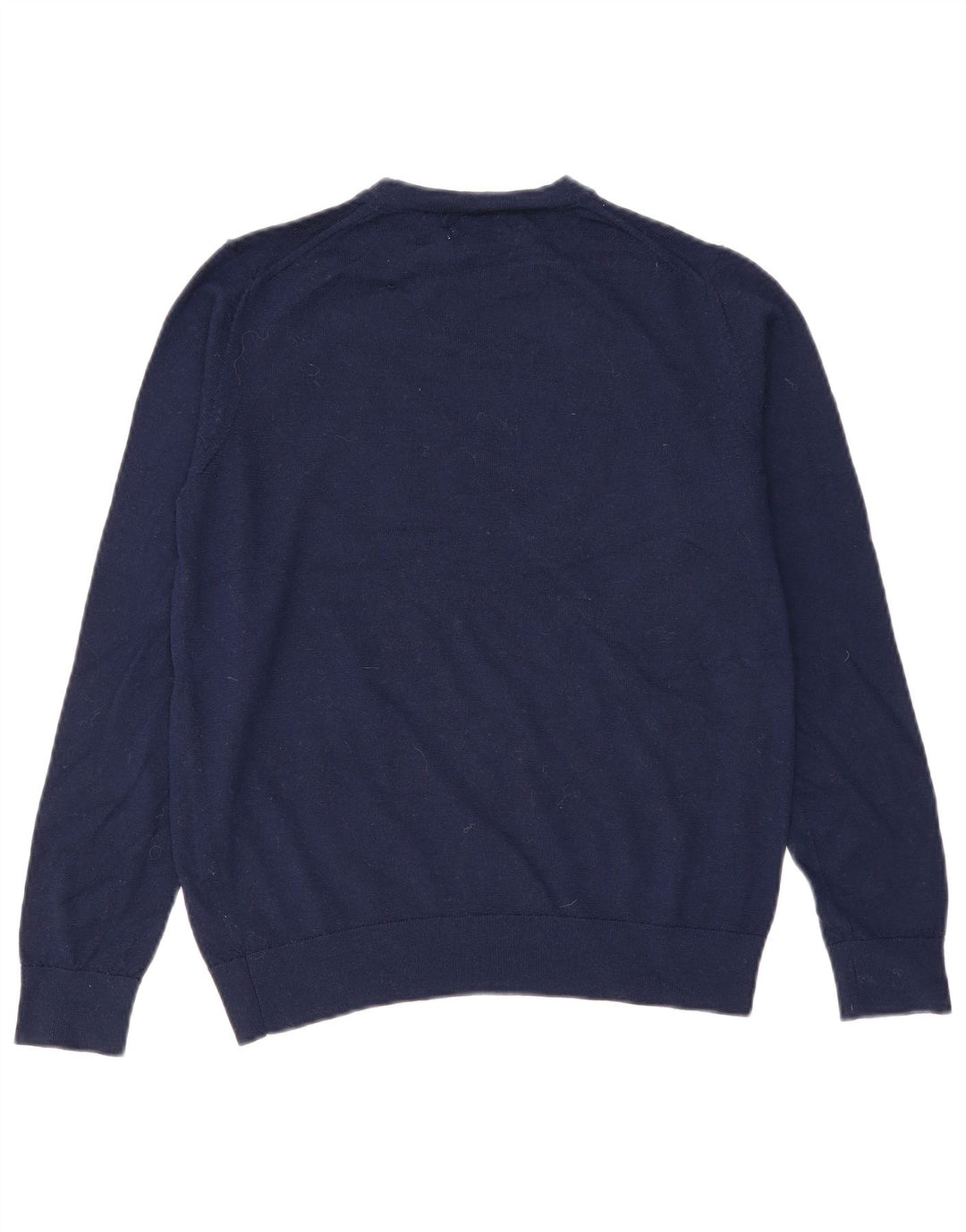 Marks & Spencer Damen-Pullover mit Rundhalsausschnitt, Gr. 10, Marineblau