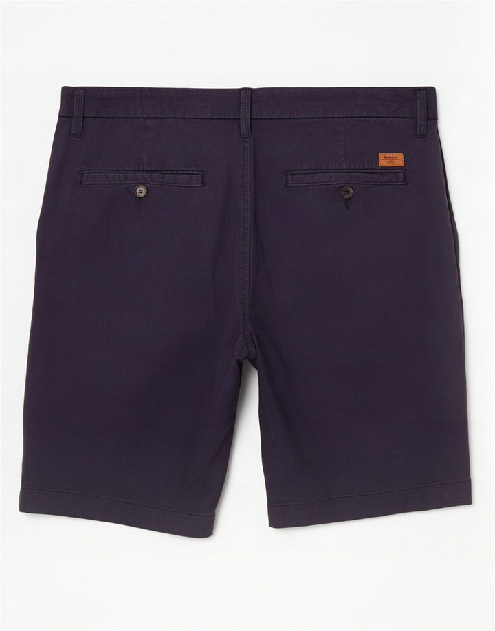 Timberland Herren Chino-Shorts W34 Große marineblaue Baumwolle