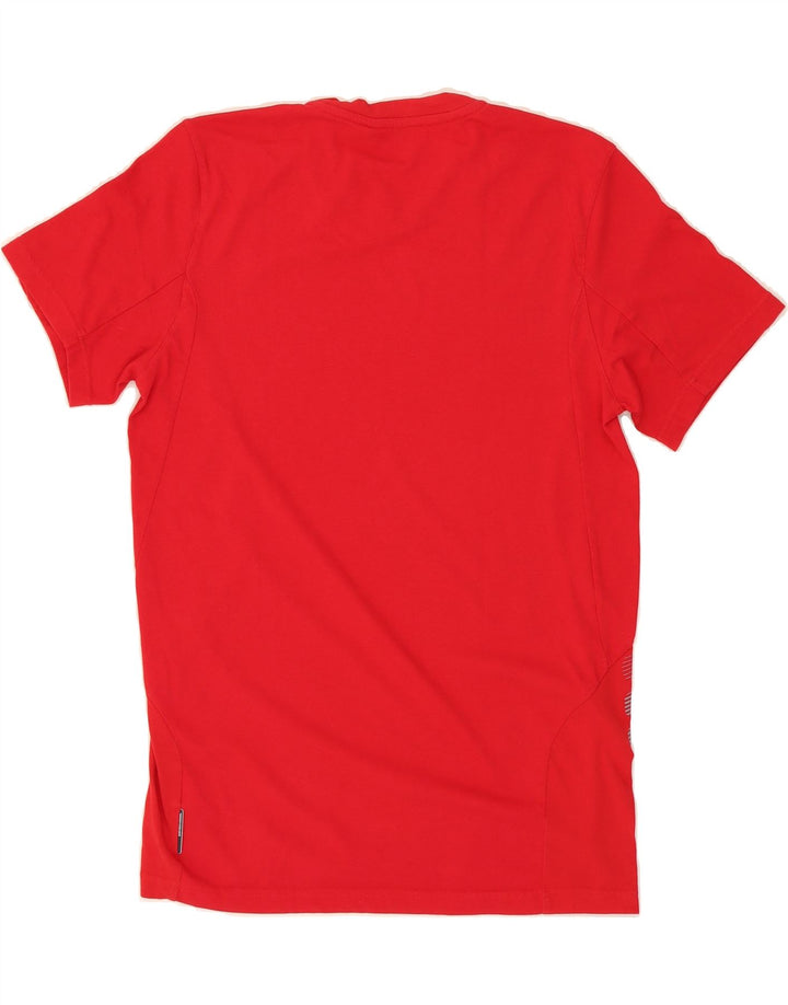 REEBOK Mens Graphic T-Shirt Top Medium Red Cotton Vintage Reebok and Second-Hand Reebok from Messina Hembry 