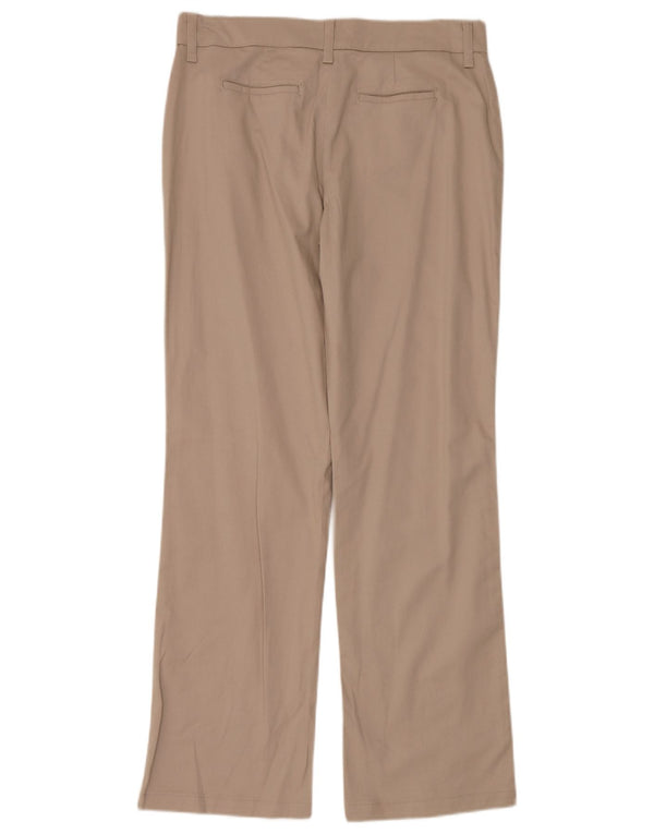 Lee Womens Riders Straight Casual Hose US 12 Large W36 L32 Beige Baumwolle