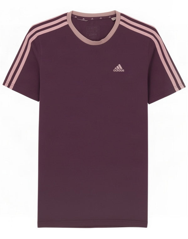 Adidas T-Shirt-Top für Mädchen, 13–14 Jahre, lila Baumwolle