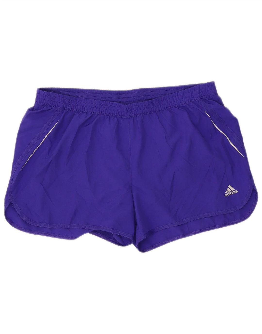 ADIDAS Damen Climalite Sport Shorts UK 18 XL Lila Polyester
