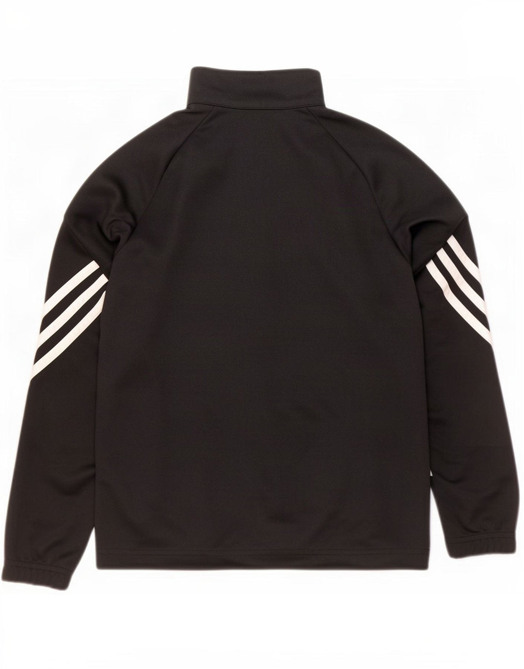 Adidas Jungen Climalite Trainingsanzug Top Jacke 9-10 Jahre Schwarz Polyester
