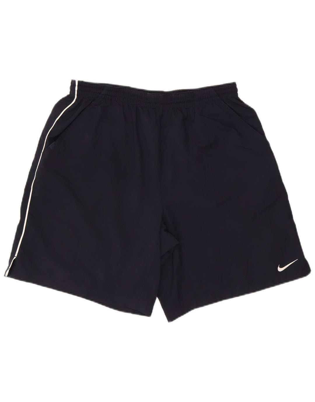 Nike Herren Dri Fit Sportshorts, groß, marineblaues Polyester