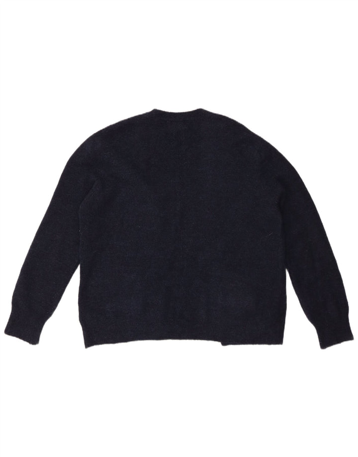 Fat Face Damen-Cardigan-Pullover UK 12 Medium Navy Blue