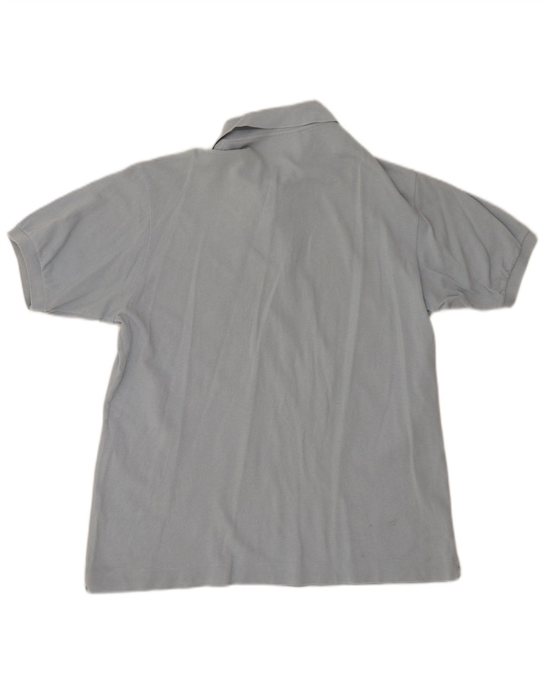 LACOSTE Herren-Poloshirt, Größe 5, große blaue Baumwolle