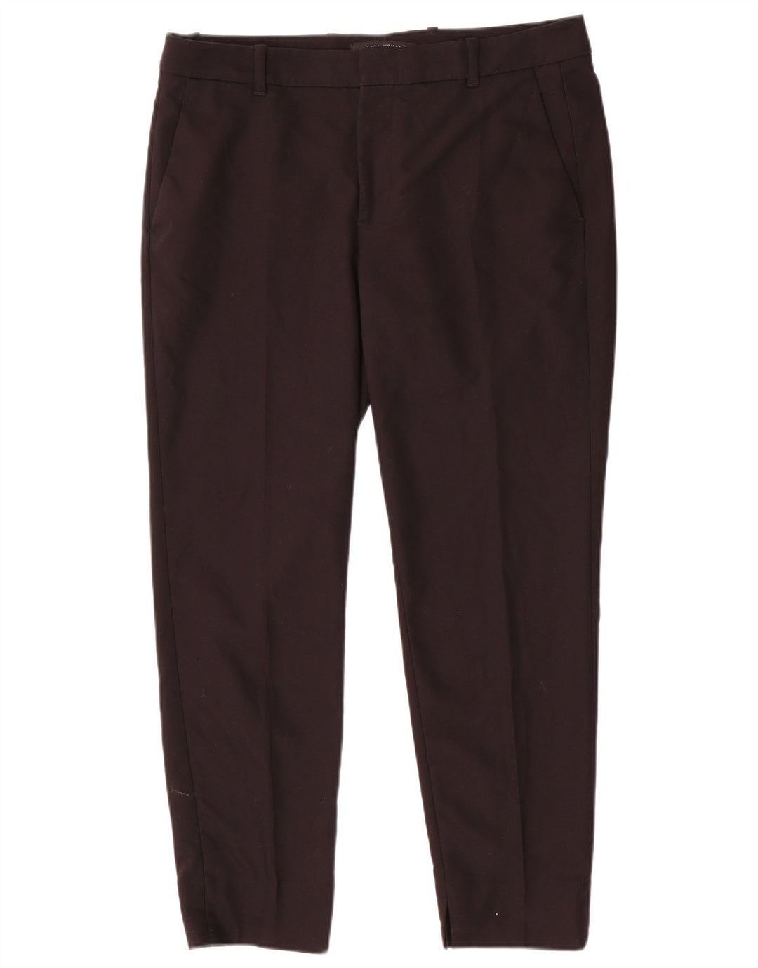 Zara Slim Chino-Hose für Damen, Größe L, W34, L27, Schwarz