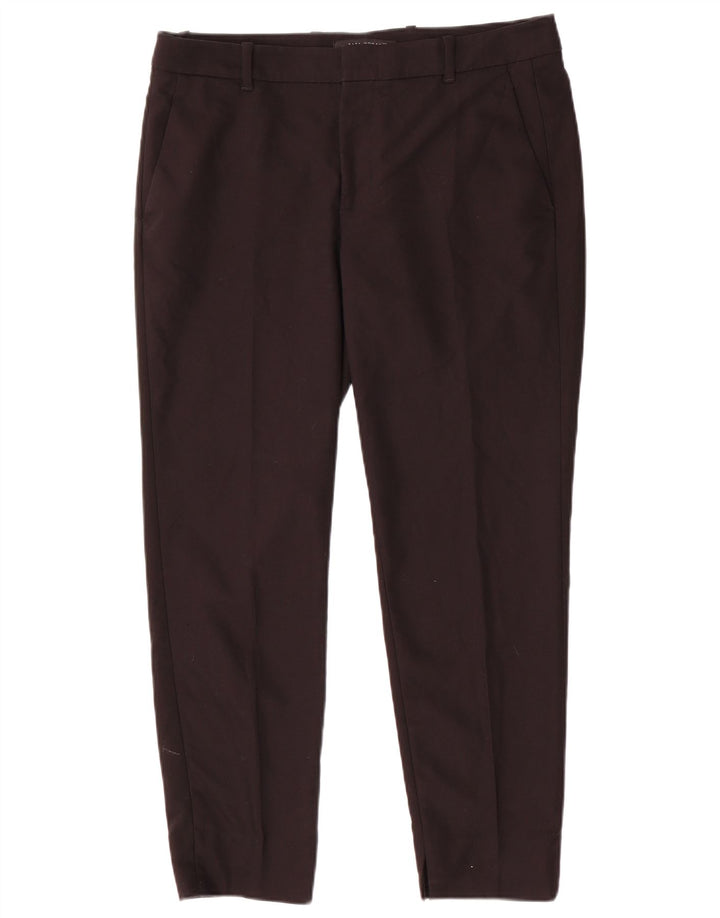 Zara Slim Chino-Hose für Damen, Größe L, W34, L27, Schwarz